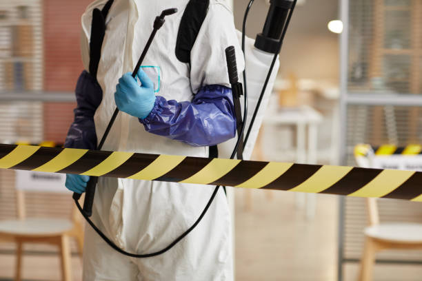 Professional Biohazard Cleanup technician working in Georgetown, GA
